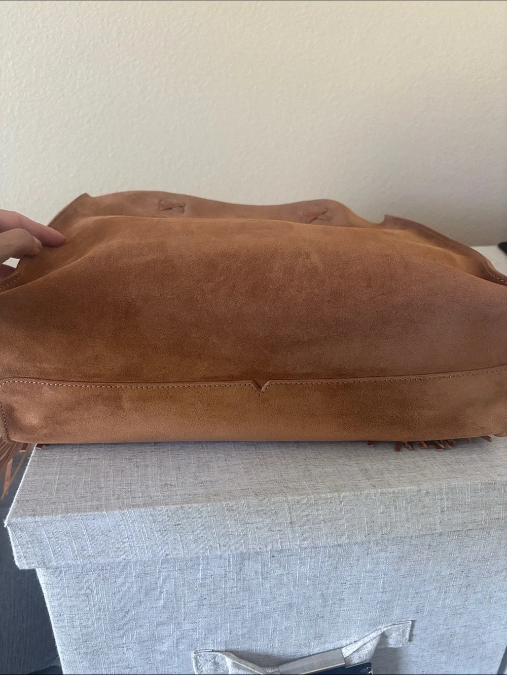 Bash Cabas Suede Tote - Picture 5 of 7